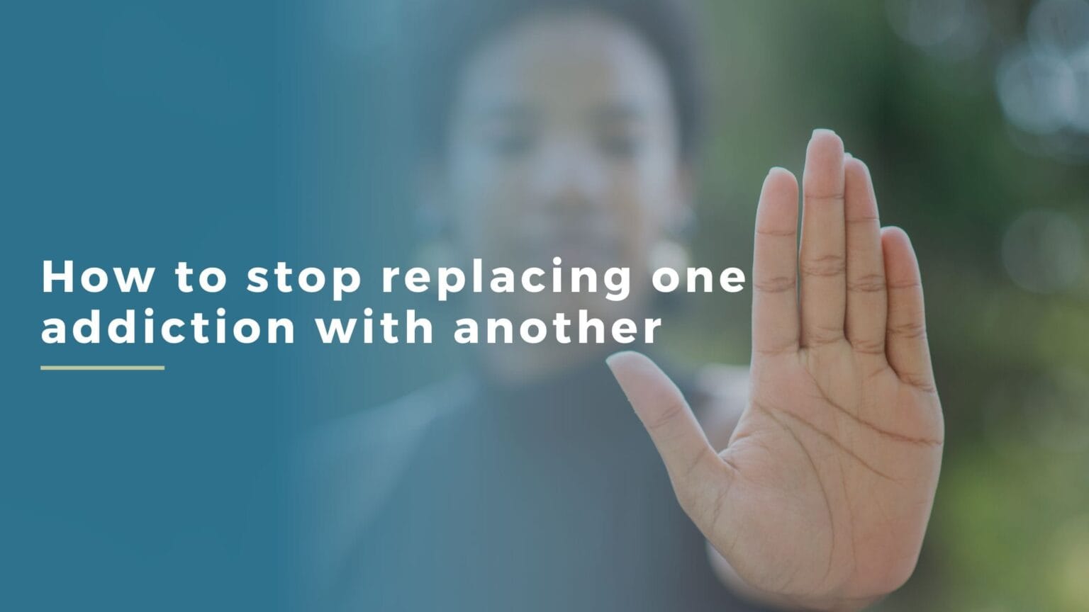 Pause Addiction How to Stop Addiction Replacement - Crest View Recovery Center
