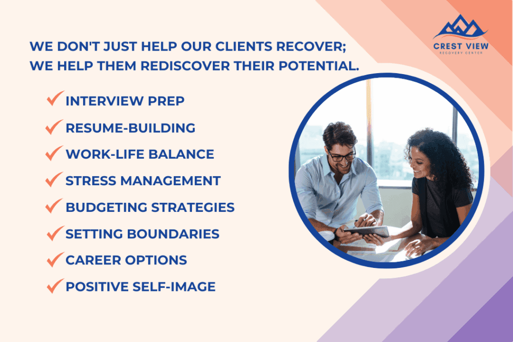 Crest View Recovery Center's Aftercare Program