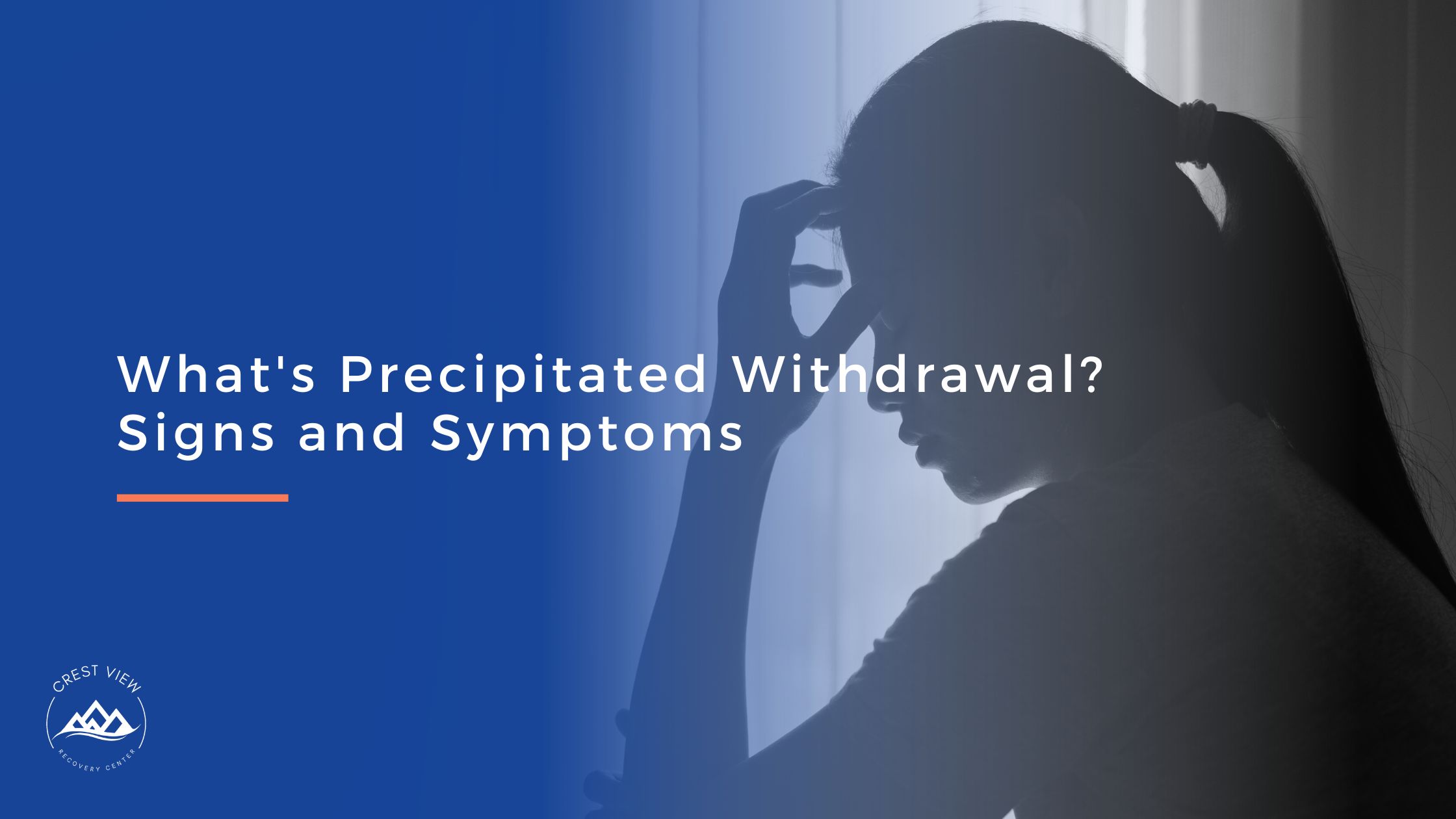 Featured image for blog talking about precipitated withdrawal